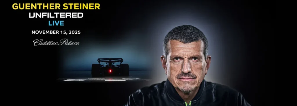 Guenther Steiner at Cadillac Palace