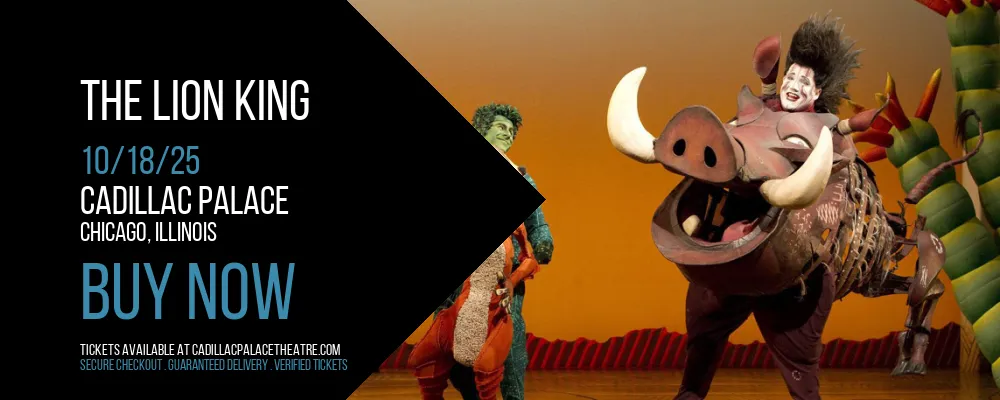 The Lion King at Cadillac Palace