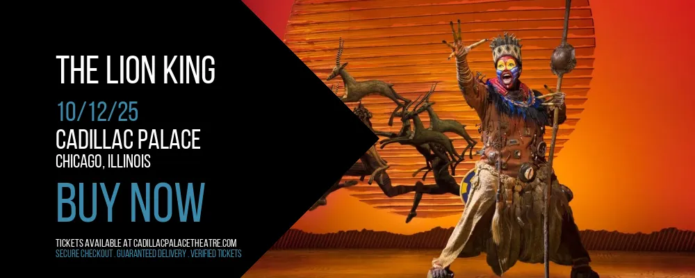 The Lion King at Cadillac Palace